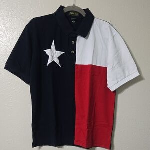 Texas Flag Polo Shirt